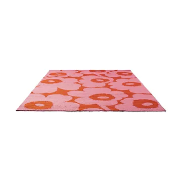 Unikko teppe outdoor - Pink-orange, 200x280 cm - Marimekko