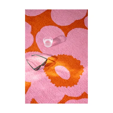 Unikko teppe outdoor - Pink-orange, 200x280 cm - Marimekko