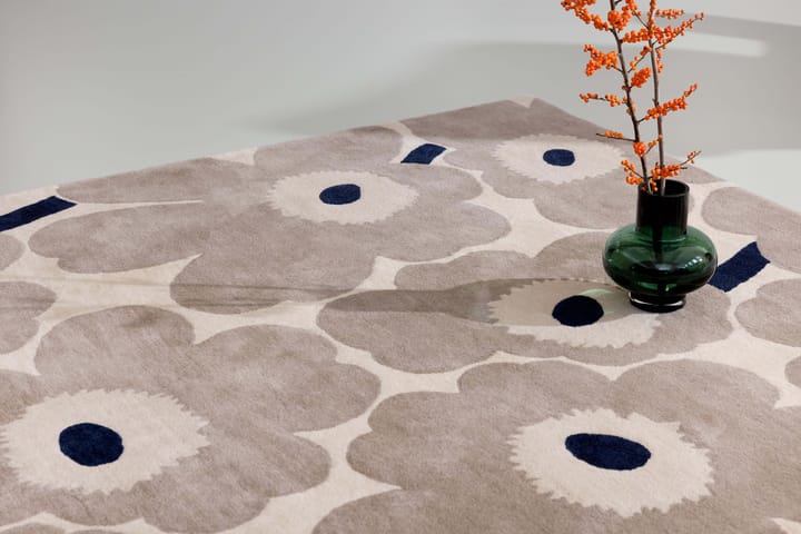 Unikko ullteppe, Greige, 200x280 cm Marimekko