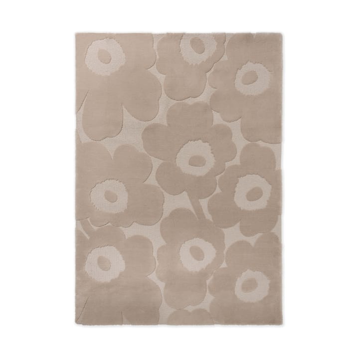 Unikko ullteppe - Light Beige, 140x200 cm - Marimekko