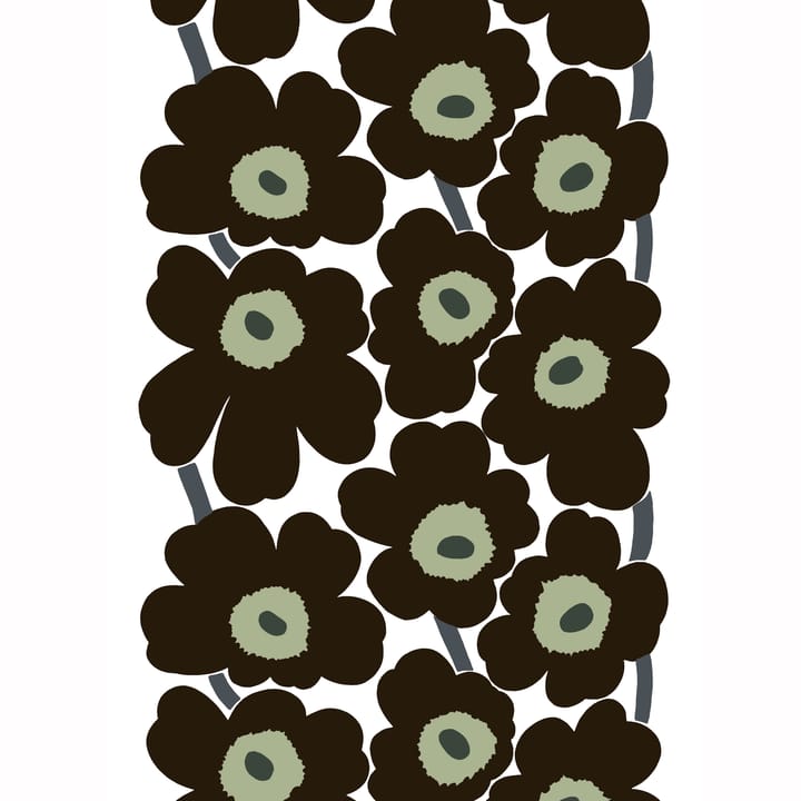 Unikko voksduk, svart Marimekko