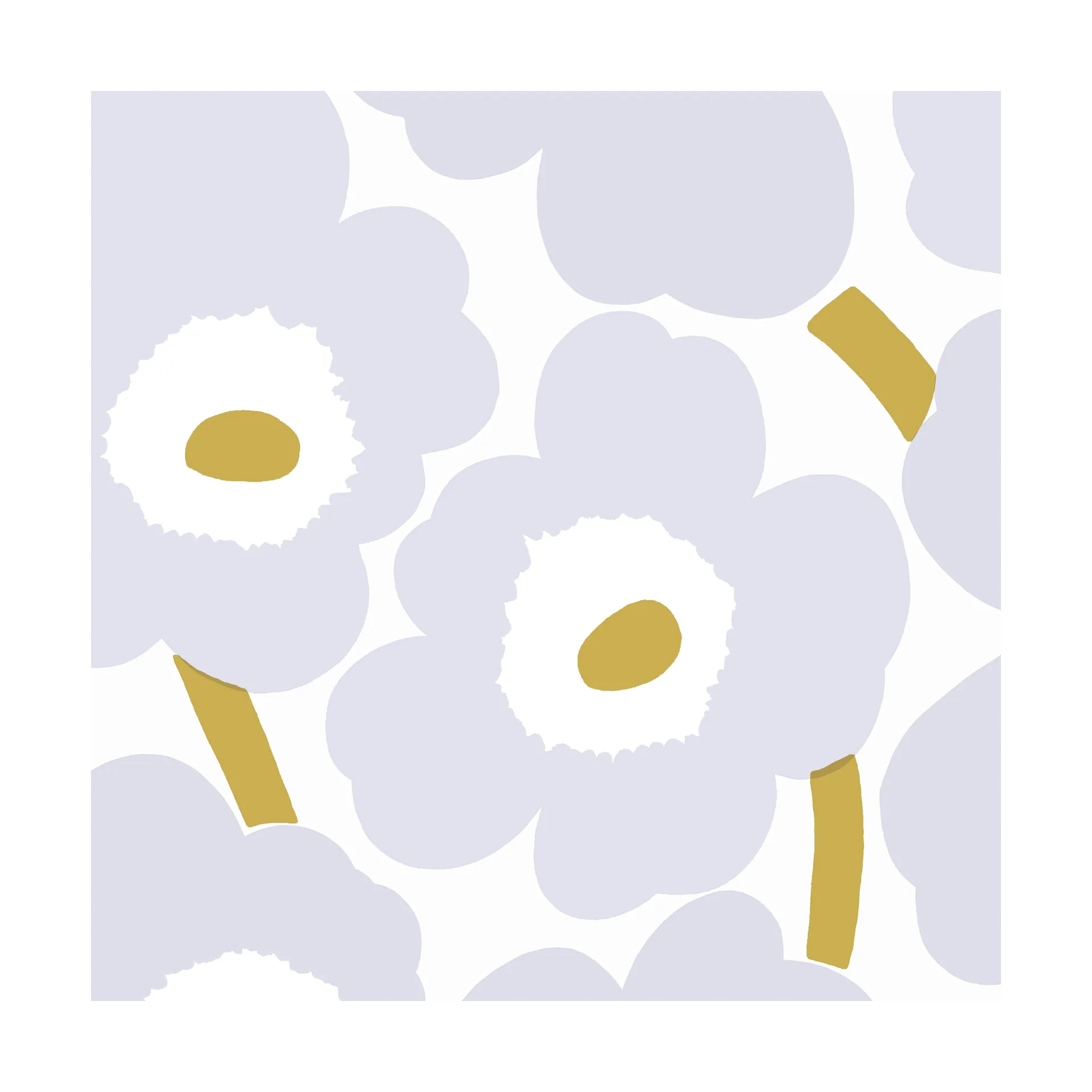 Unniko serviett 33x33 cm 20-pk, Grey Marimekko