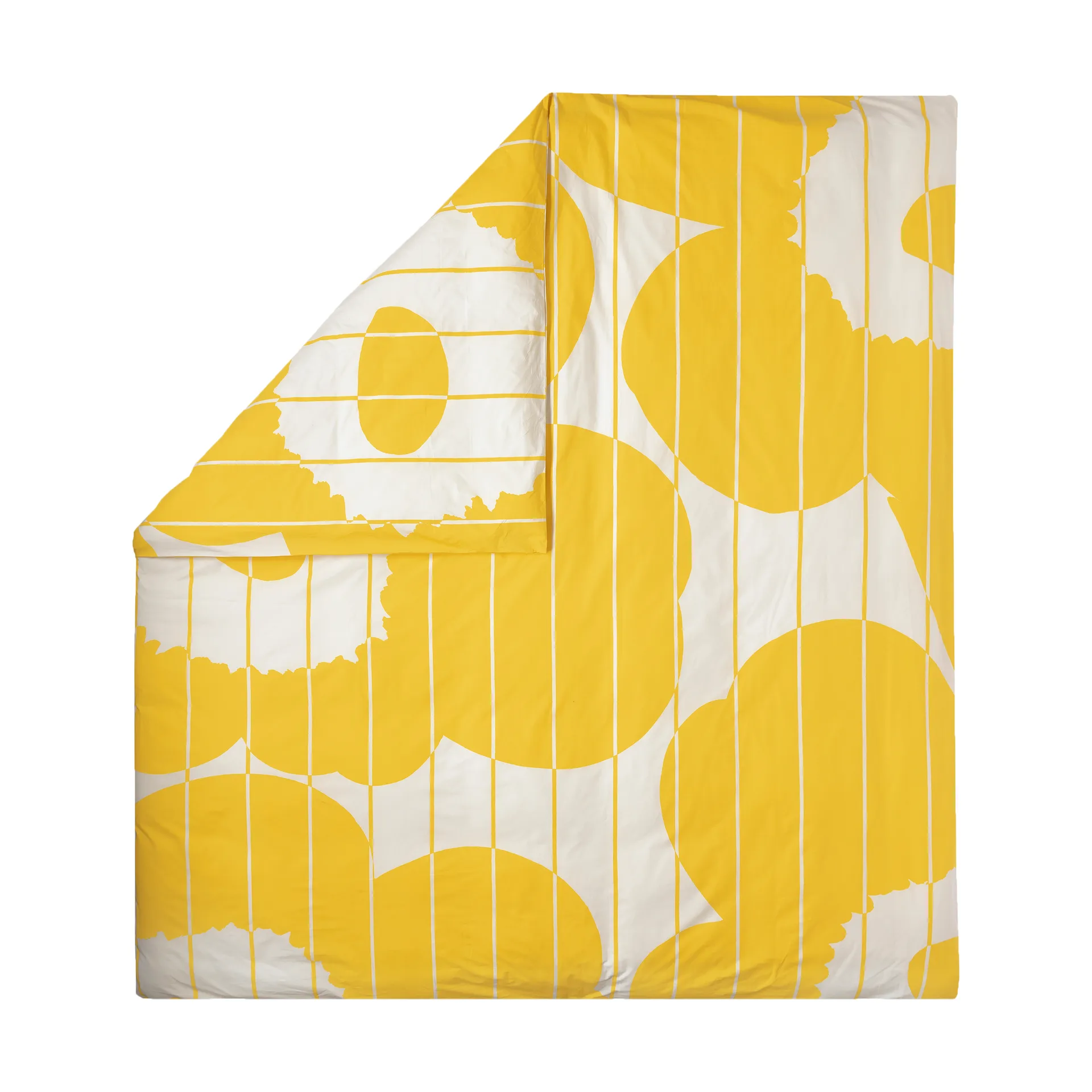 Vesi Unikko dynetrekk 220x240 cm, Spring yellow-ecru Marimekko