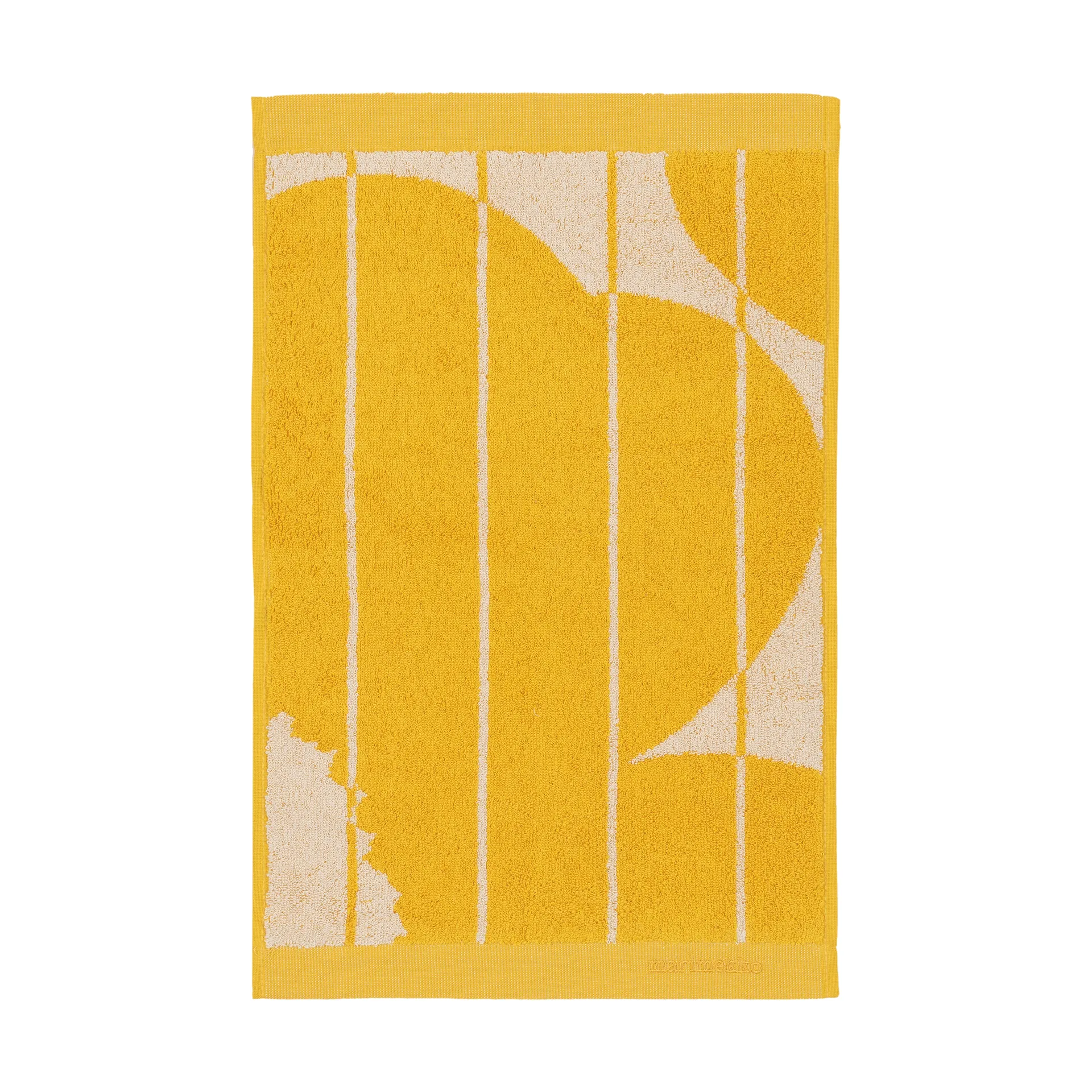 Vesi Unikko gjesthåndkle 30x50 cm, Spring yellow-ecru Marimekko