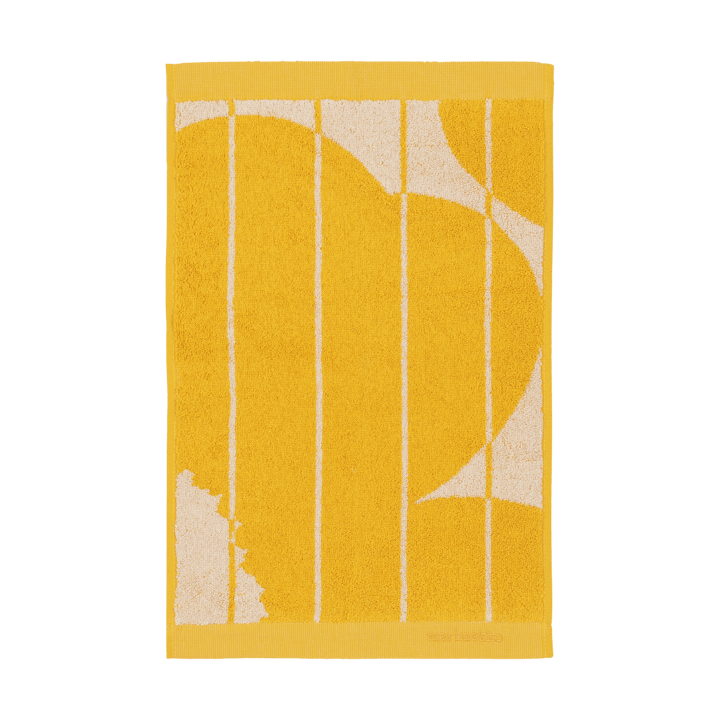Vesi Unikko gjesthåndkle 30x50 cm - Spring yellow-ecru - Marimekko