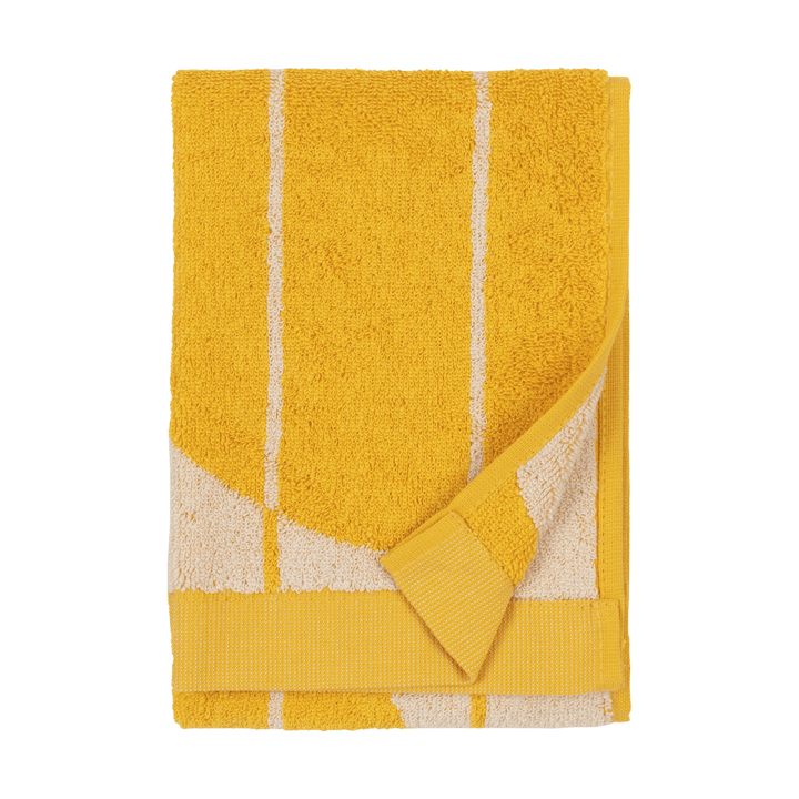 Vesi Unikko gjesthåndkle 30x50 cm - Spring yellow-ecru - Marimekko