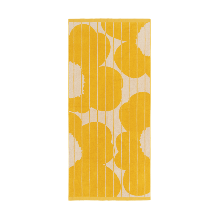 Vesi Unikko håndkle 70x150 cm - Spring yellow-ecru - Marimekko