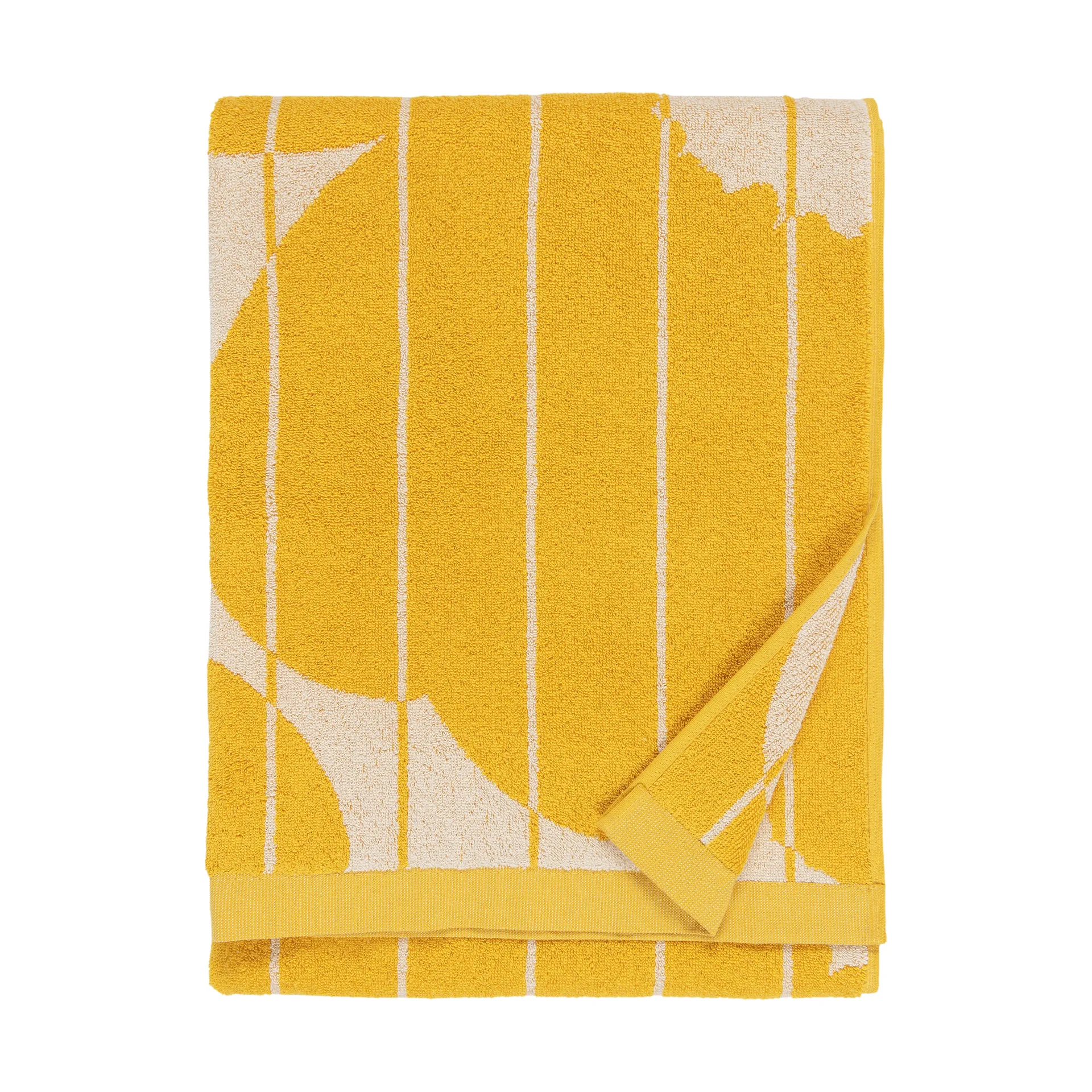 Vesi Unikko håndkle 70x150 cm, Spring yellow-ecru Marimekko