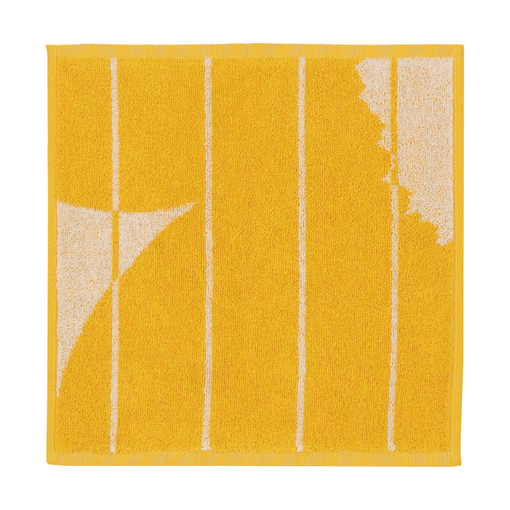 Vesi Unikko Mini håndkle 30x30 cm, Spring yellow-ecru Marimekko