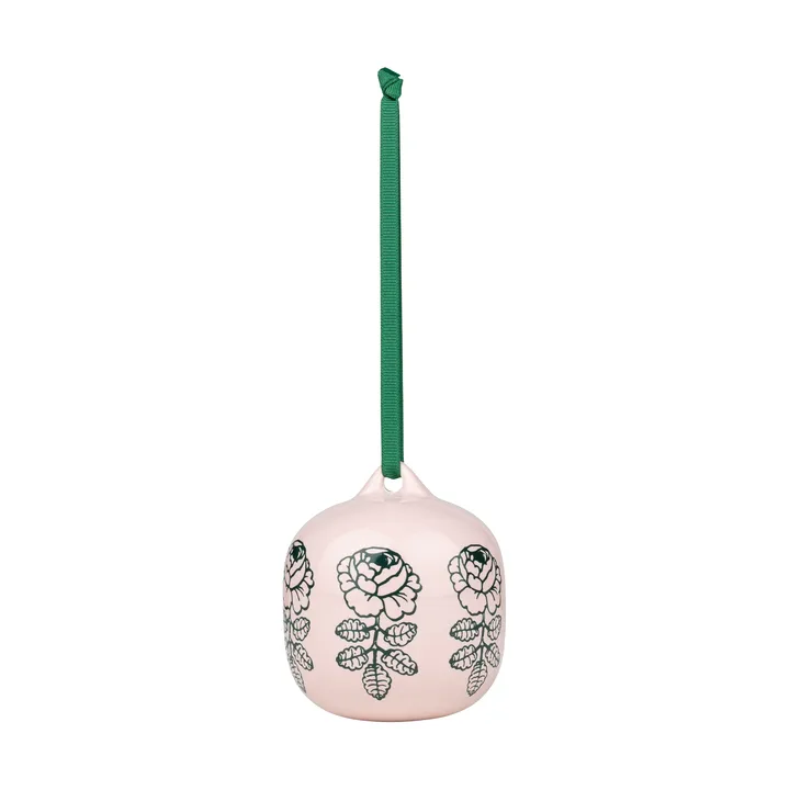 Vihkiruusu dekorasjonsanheng - Rosa, 7x7 cm - Marimekko