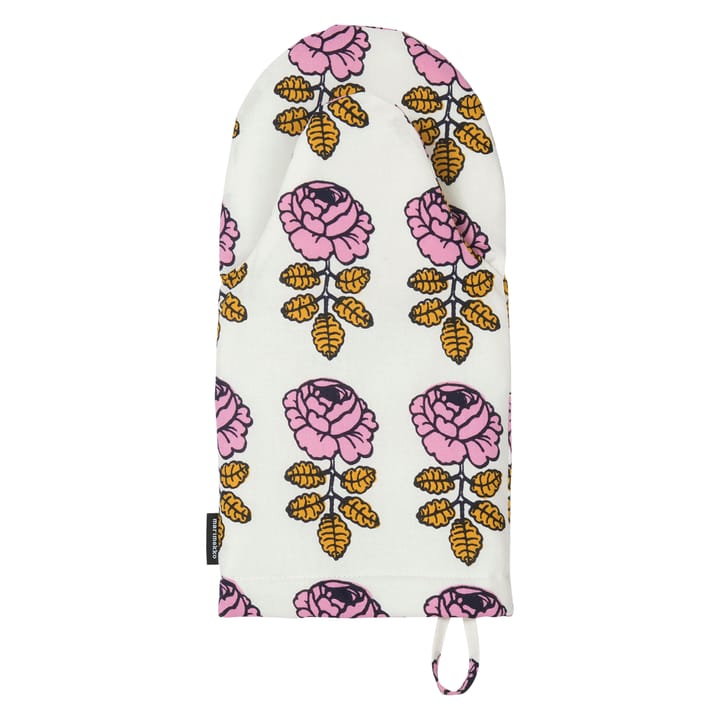Vihkiruusu grytevott 36 cm - Off white-rosa-mørkeblå - Marimekko