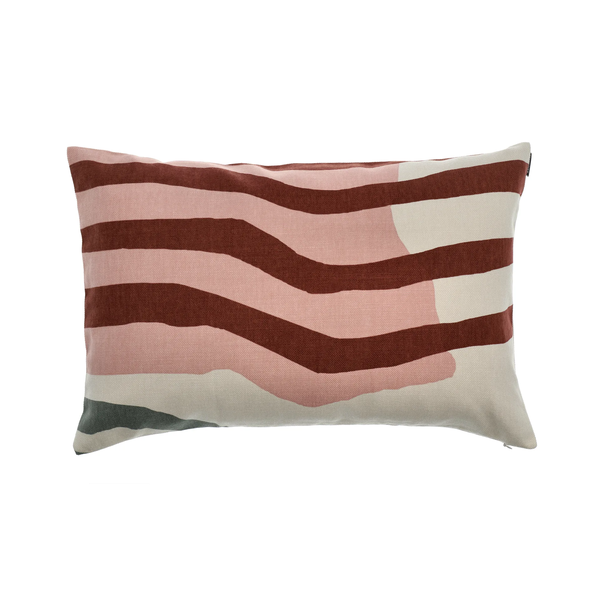 Vuosirenkaat putevar 40 x 60 cm, Beige-grønn-rosa Marimekko