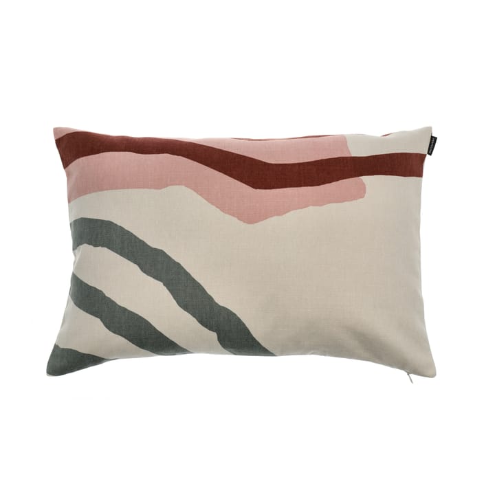 Vuosirenkaat putevar 40 x 60 cm, Beige-grønn-rosa Marimekko