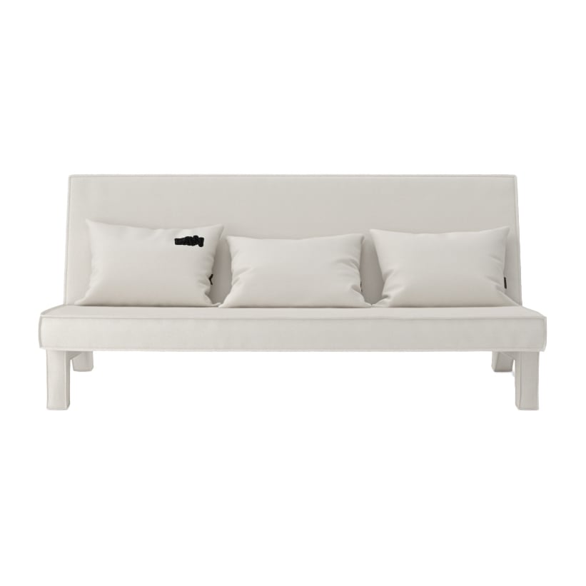 Massproductions BAM! 3-seter sofa 1016 Bone