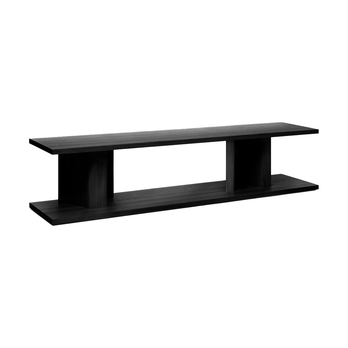 Bilde av Massproductions BIT sidebord Black stained oak