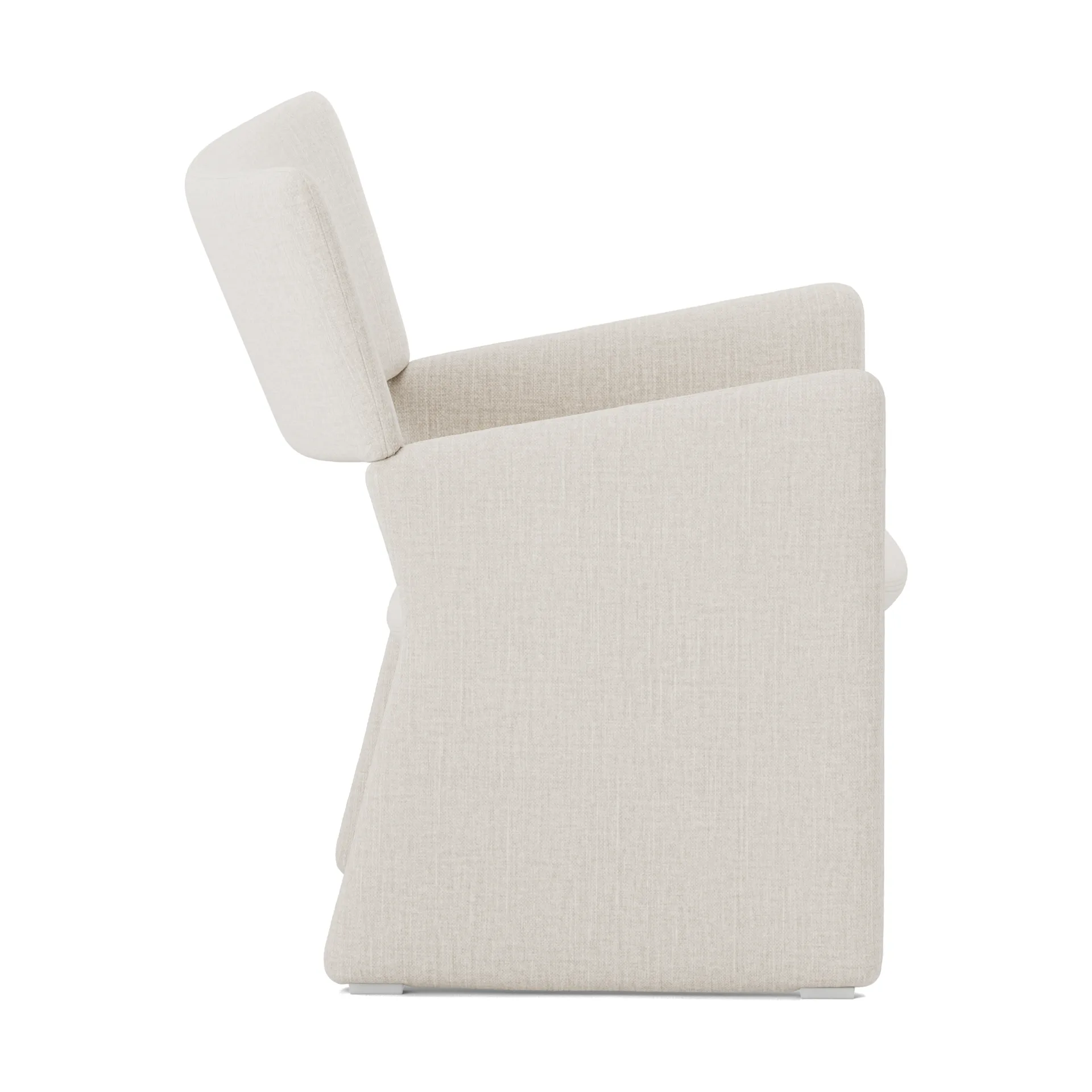 Crown Easy Chair lenestol, Linara 05 Porridge Massproductions