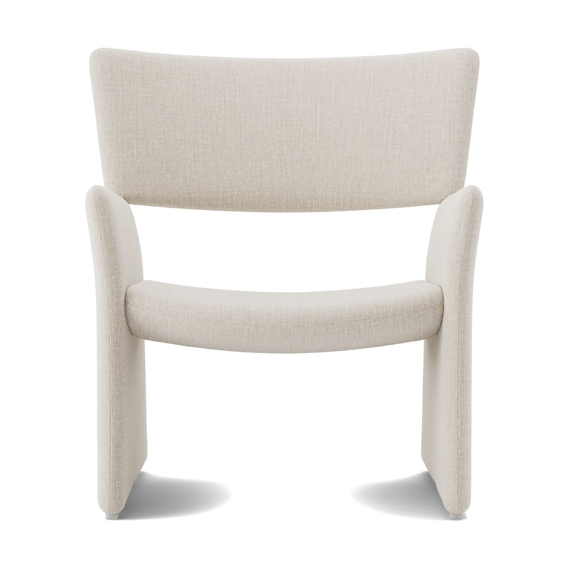 Crown Easy Chair lenestol, Linara 05 Porridge Massproductions