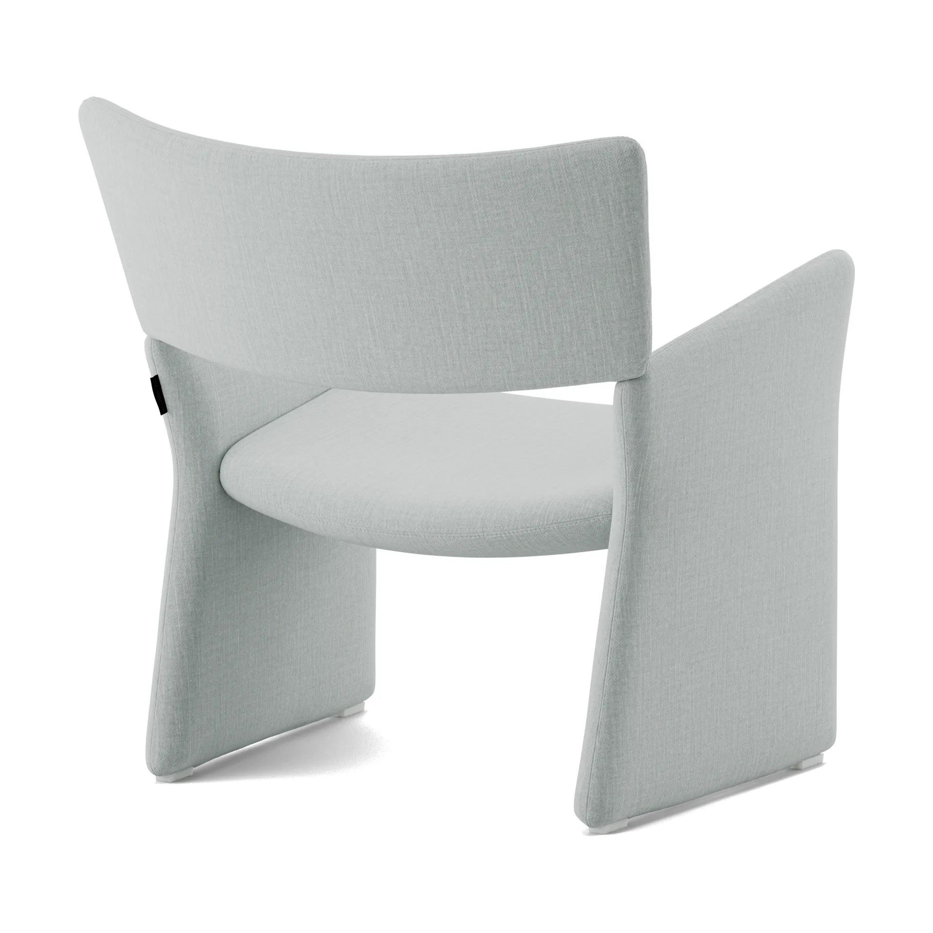 Crown Easy Chair lenestol, Linara 253 Swedish Grey Massproductions