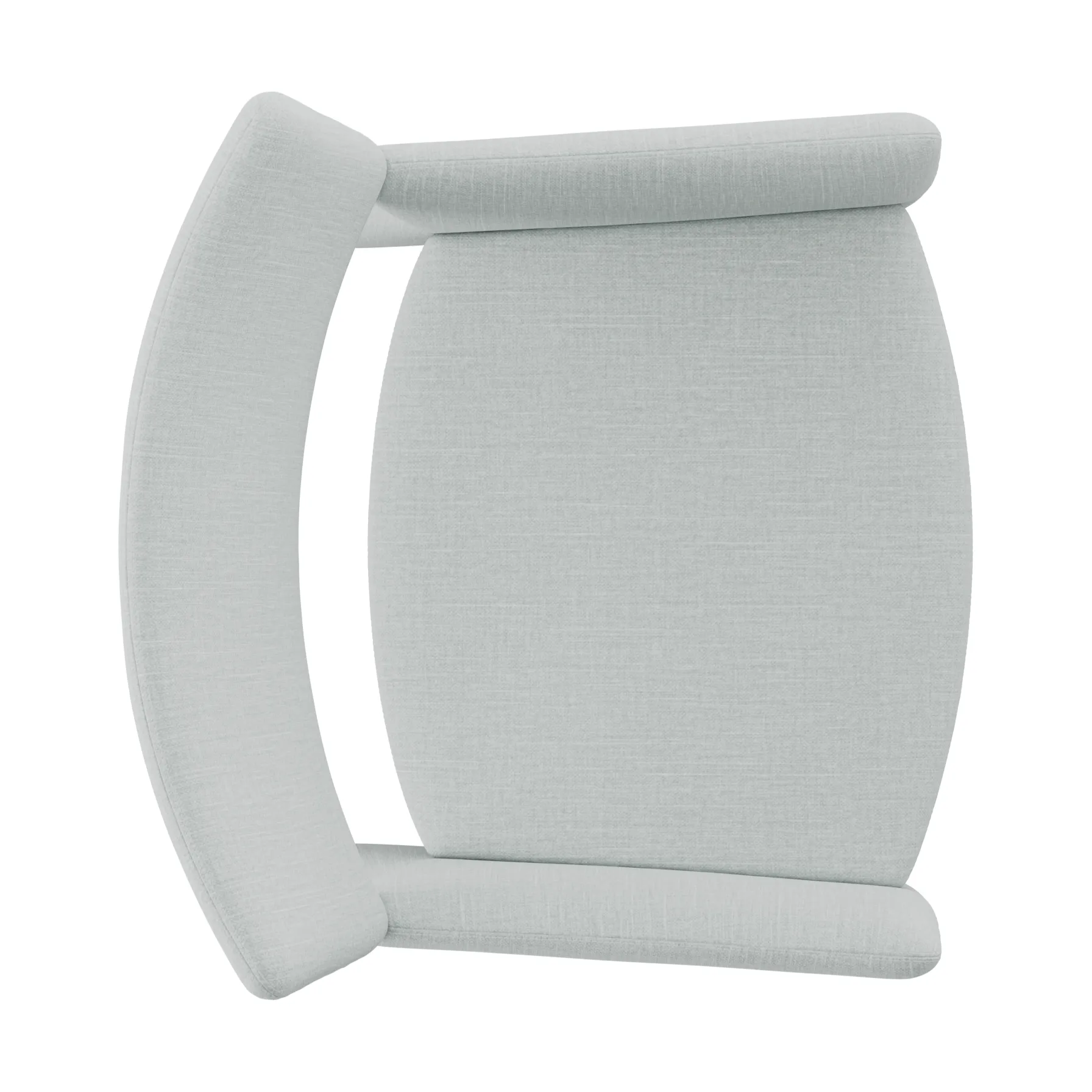 Crown Easy Chair lenestol, Linara 253 Swedish Grey Massproductions