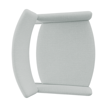 Crown Easy Chair lenestol - Linara 253 Swedish Grey - Massproductions
