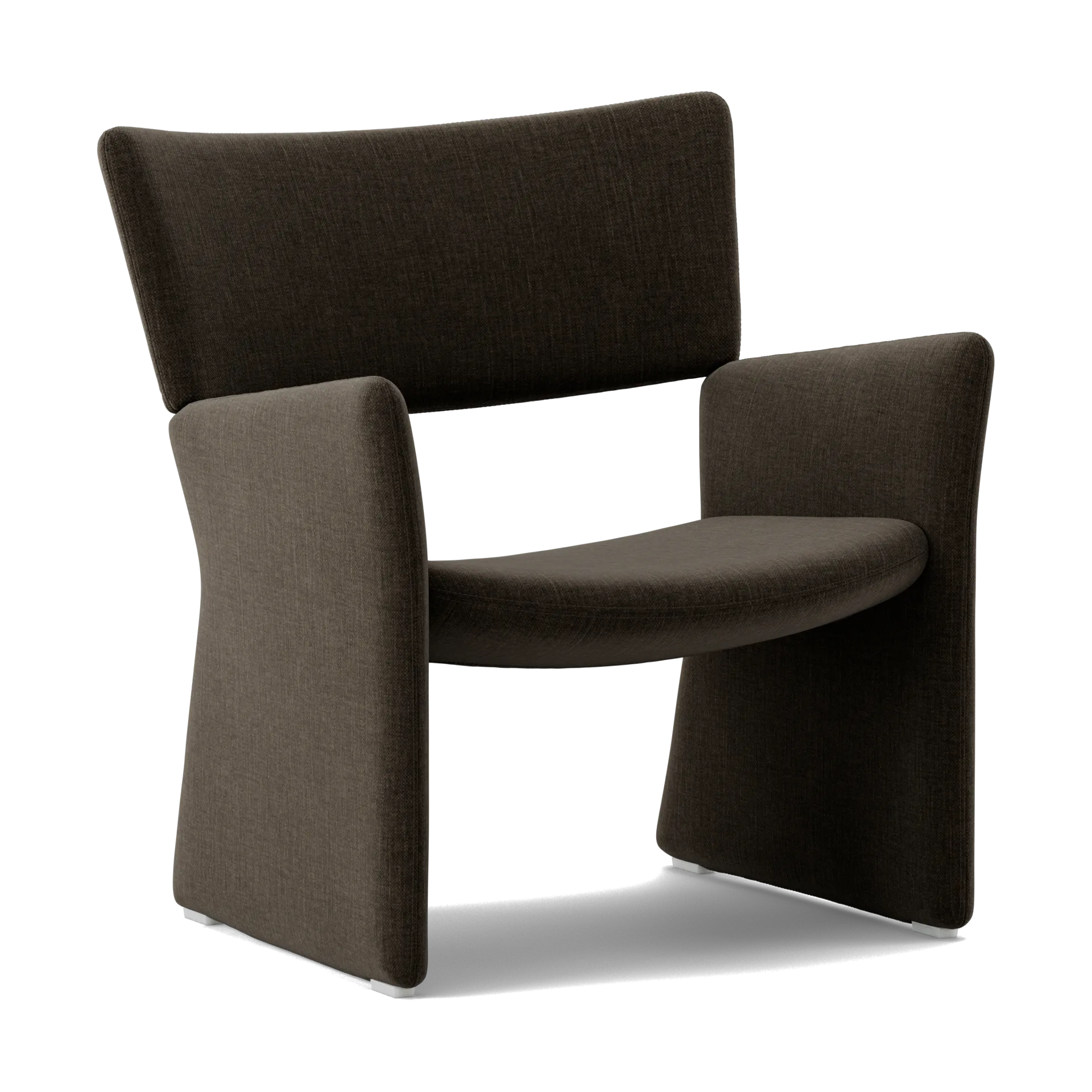Crown Easy Chair lenestol, Linara 90 Espresso Massproductions