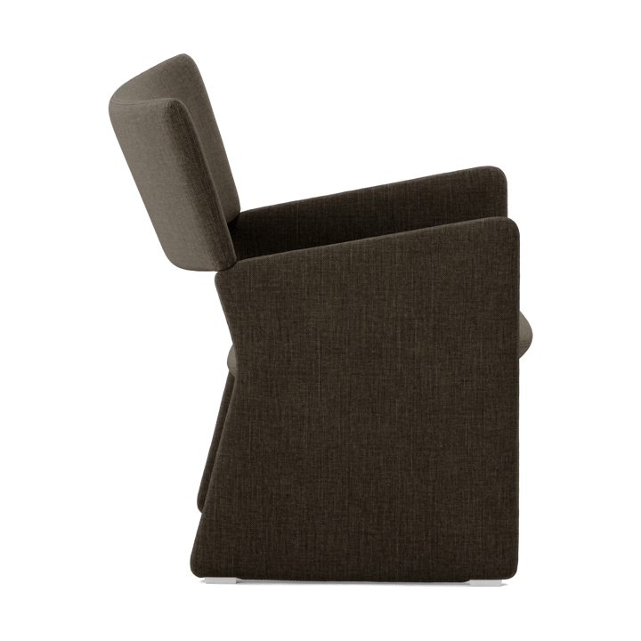 Crown Easy Chair lenestol, Linara 90 Espresso Massproductions