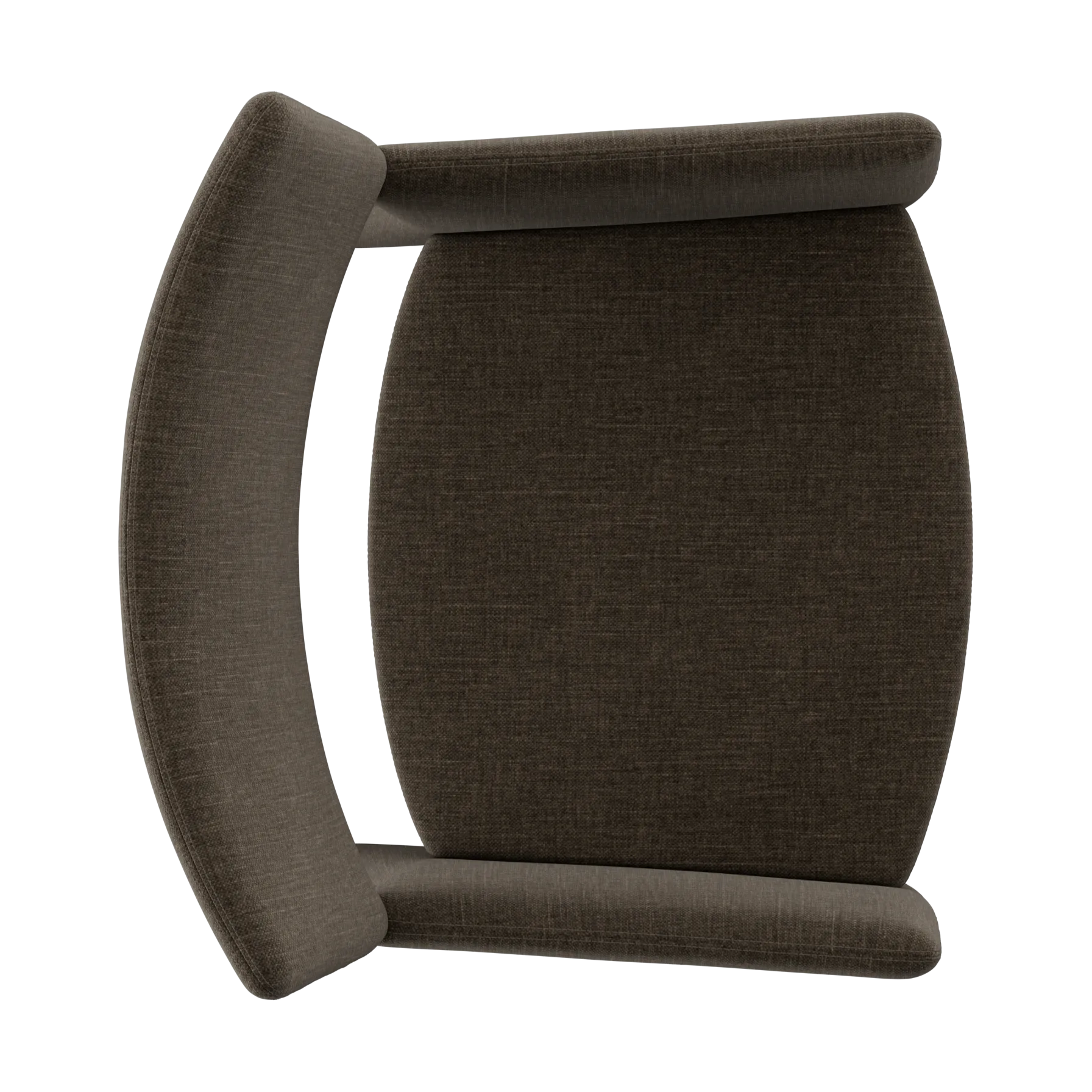 Crown Easy Chair lenestol, Linara 90 Espresso Massproductions
