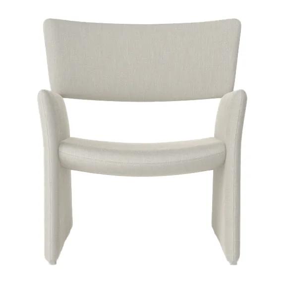 Massproductions Crown Easy Chair lenestol Shell 7757/03