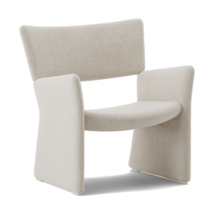 Crown Easy Chair lenestol - Spiral 21 Chalk - Massproductions