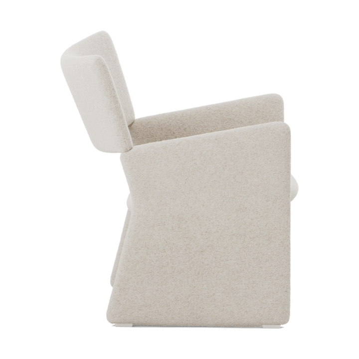Crown Easy Chair lenestol, Spiral 21 Chalk Massproductions