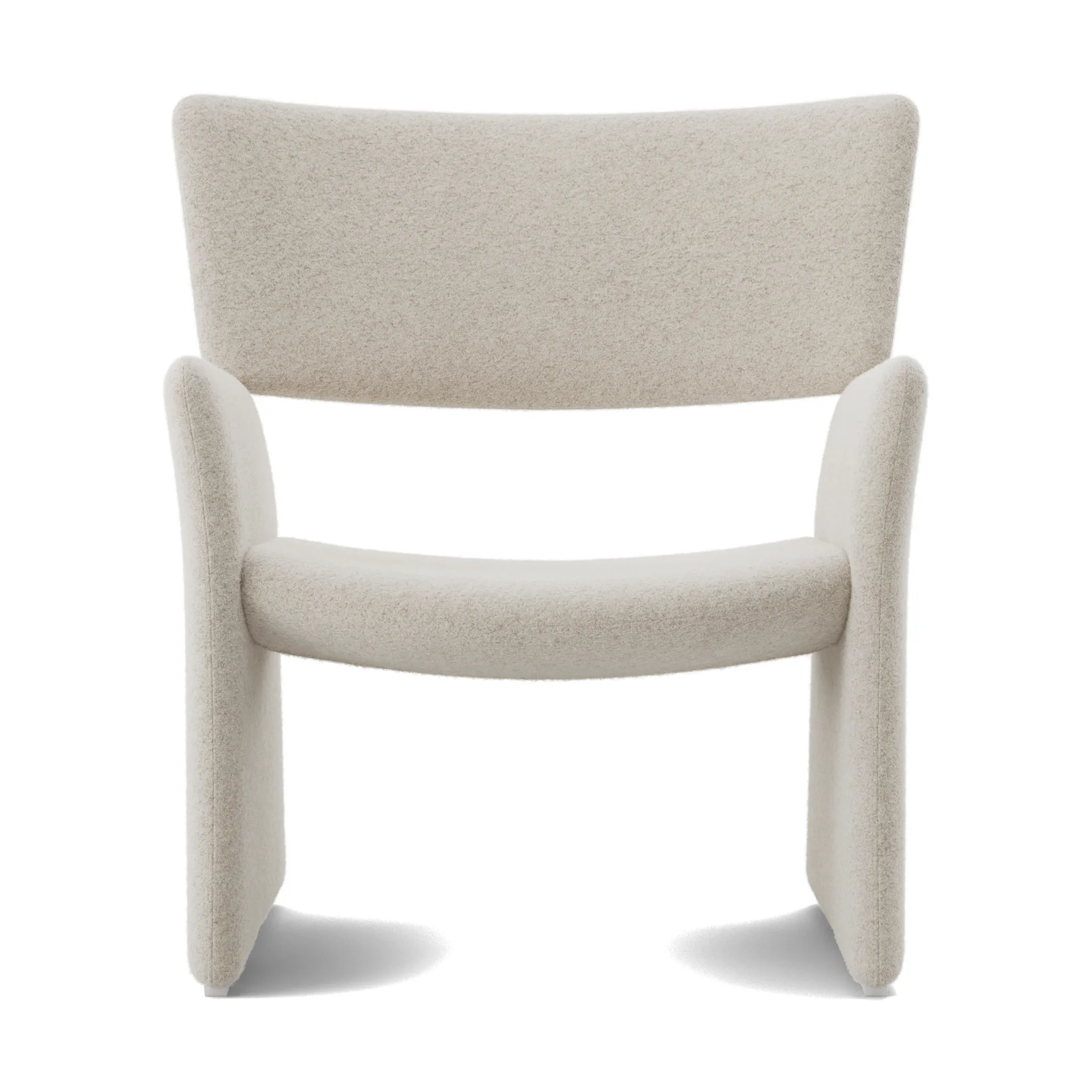 Crown Easy Chair lenestol, Spiral 21 Chalk Massproductions
