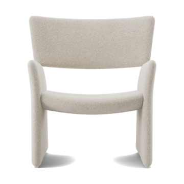 Crown Easy Chair lenestol - Spiral 21 Chalk - Massproductions