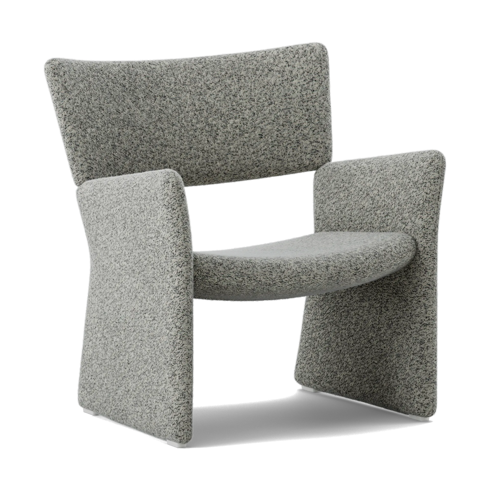 Crown Easy Chair lenestol, Spiral 23 Monochrome Massproductions