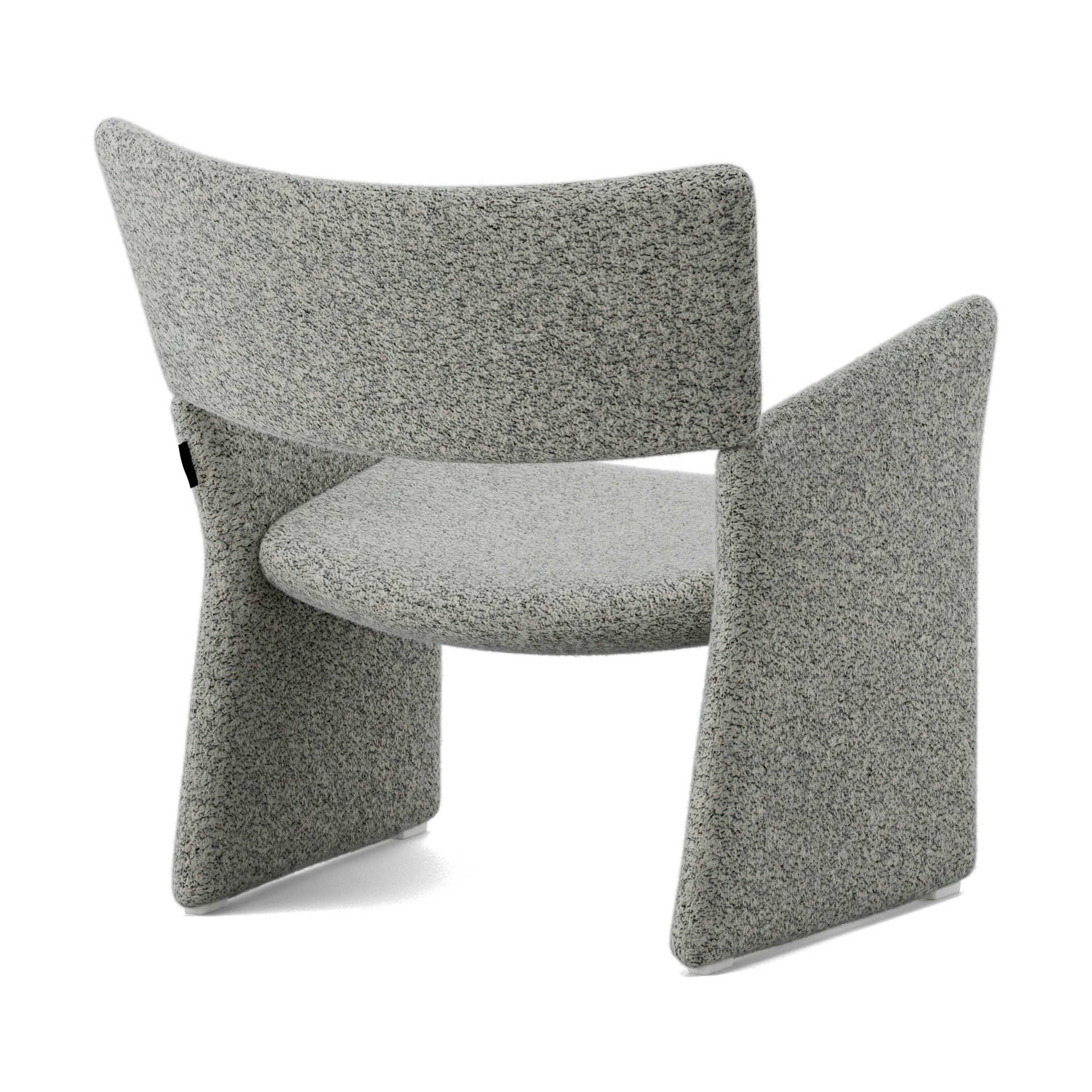 Crown Easy Chair lenestol, Spiral 23 Monochrome Massproductions