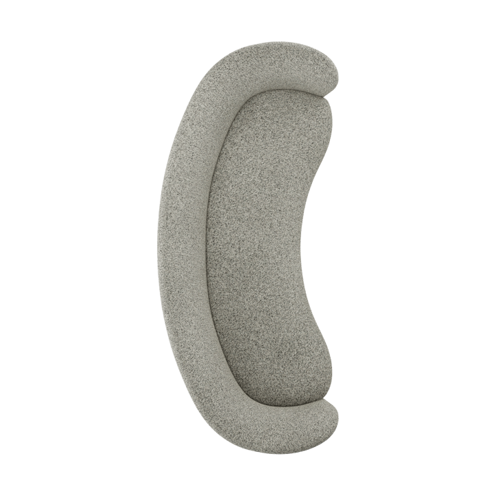 Dandy 3-seters sofa, Black oak - Kirkby Design, Spiral - 23 Monochrome Massproductions