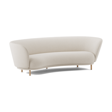 Dandy 3-seters sofa - Natural oak-Linara 05 Porridge - Massproductions