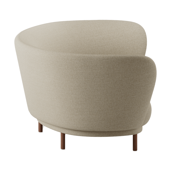 Dandy 3-seters sofa, Walnut-Ecriture 240 Massproductions