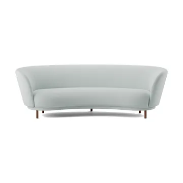Dandy 3-seters sofa - Walnut-Linara 253 Swedish Grey - Massproductions