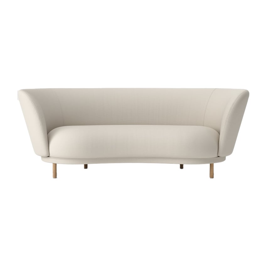 Massproductions Dandy 3-siter sofa Eik-Geneva Shingle-2854/120