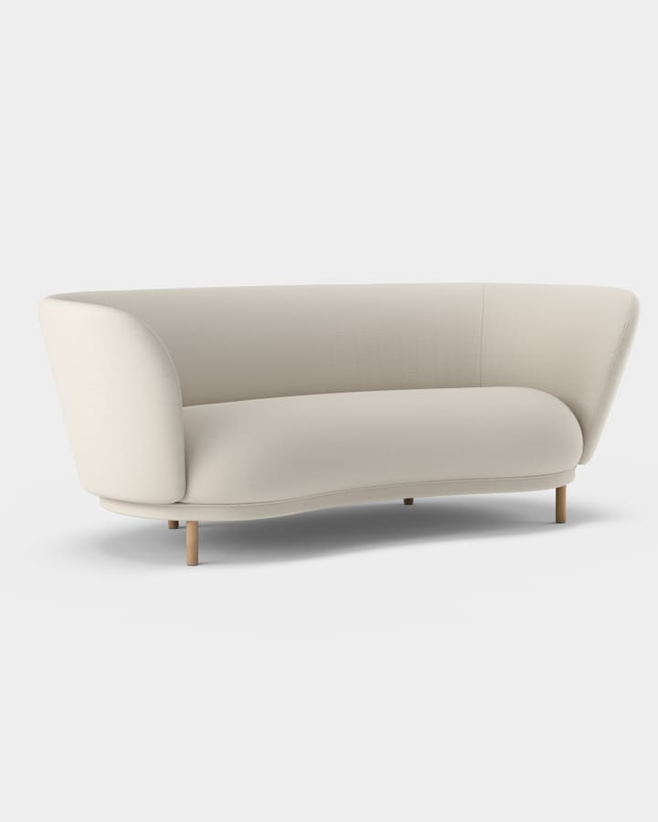 Dandy 3-siter sofa, Eik-Geneva Shingle-2854/120 Massproductions