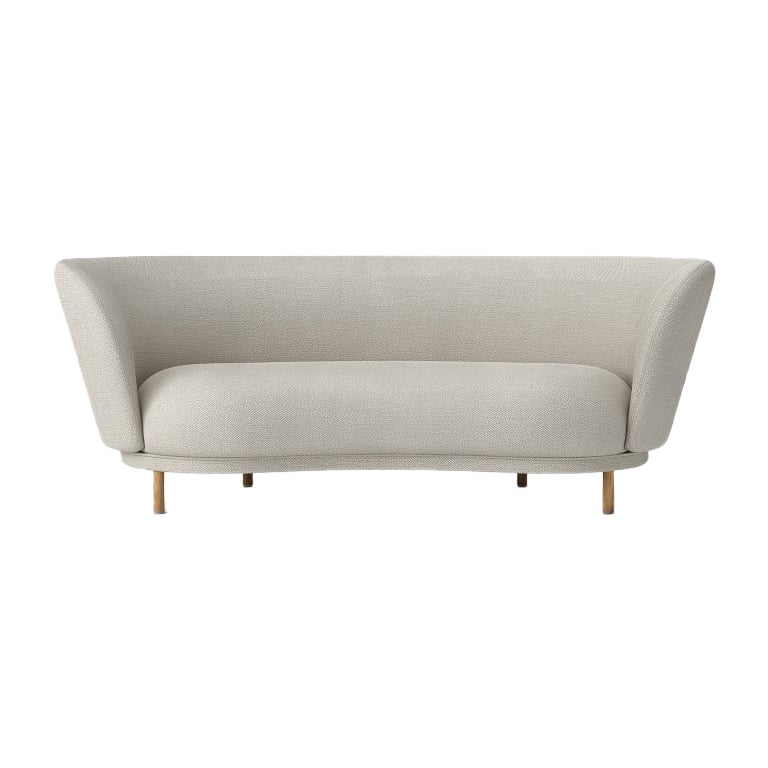 Massproductions Dandy 3-siter sofa Eik-Sacho Safire 007