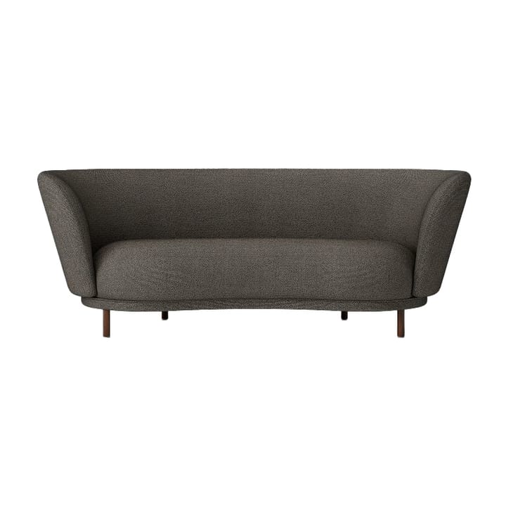 Dandy 3-siter sofa - Valnøtt-Sacho Safire 001 - Massproductions