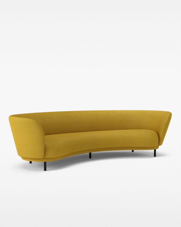 Dandy 4-seter sofa, Beiset eik-Sacho Safire 017 Massproductions
