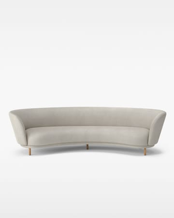 Dandy 4-seter sofa - Eik-Sacho Safire 007 - Massproductions