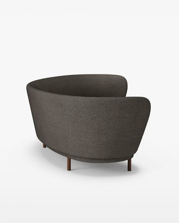 Dandy 4-seter sofa - Valnøtt-Sacho Safire 001 - Massproductions