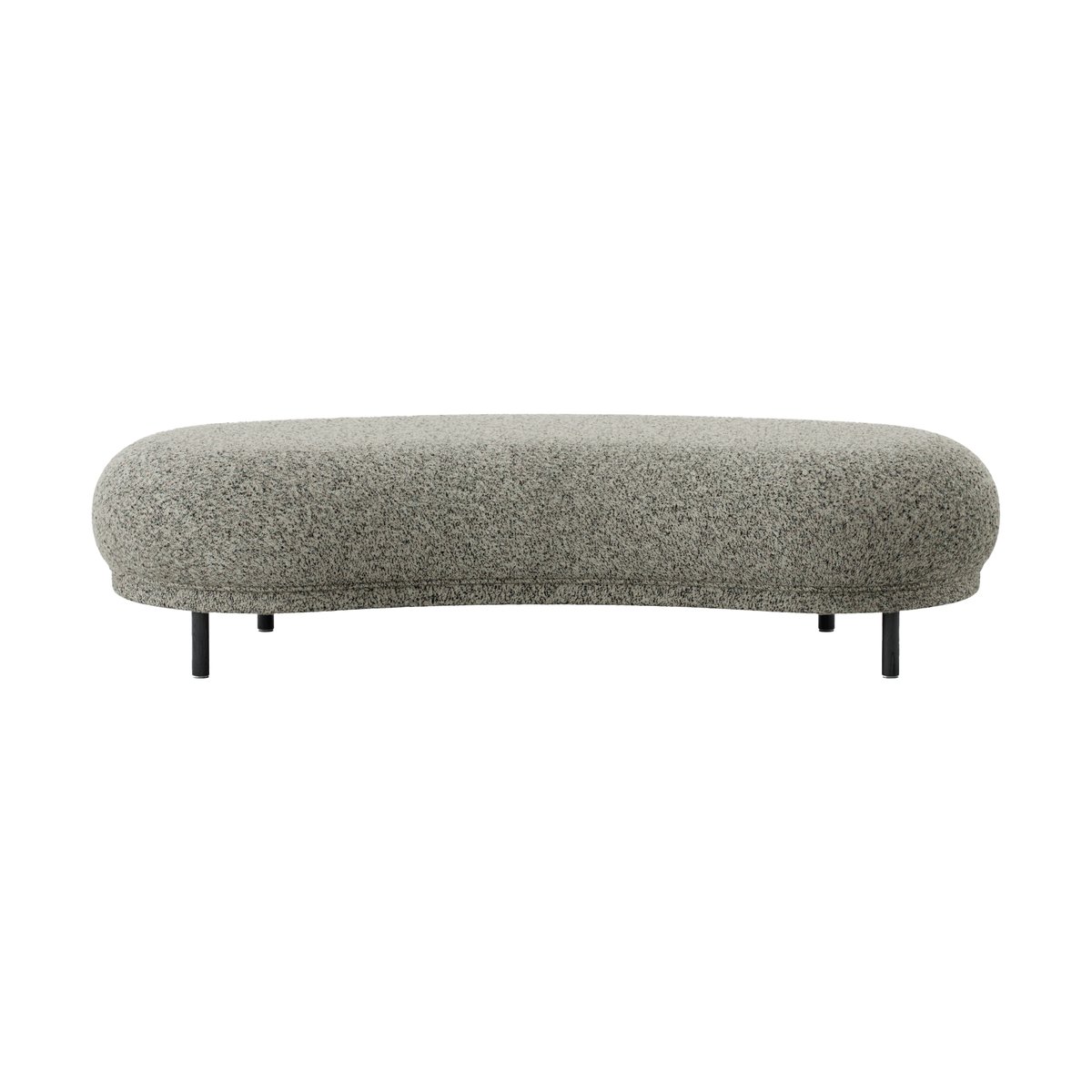 Massproductions Dandy ottoman Black oak-Spiral 23 Monochrome