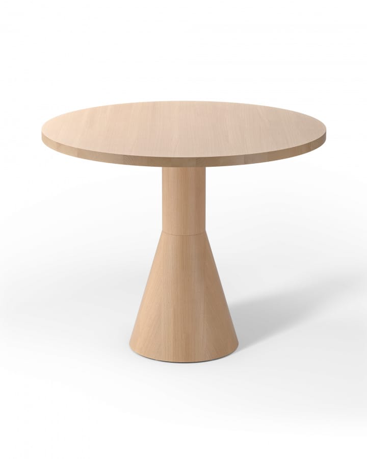 Draft matbord Ø 88 cm - Bøk - Massproductions