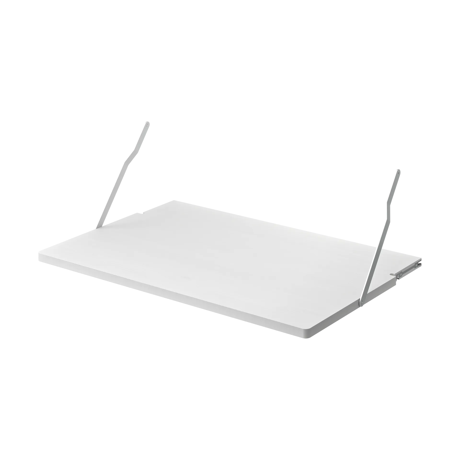 Gridlock Desk skrivebordshylleplate, White stained Ash Massproductions