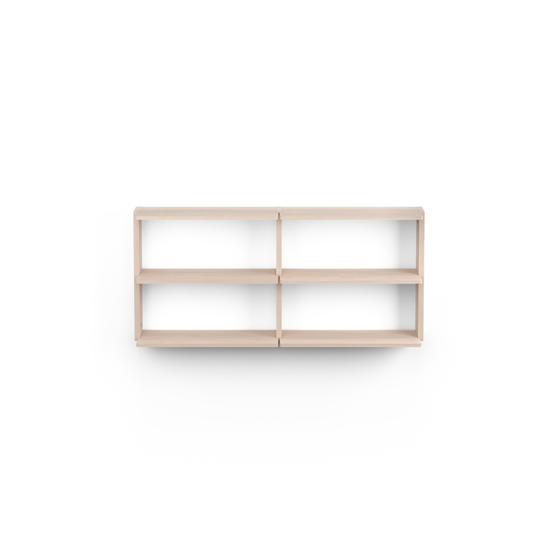 Gridlock – S2-A6-0 vegghylle, Natural Ash Massproductions