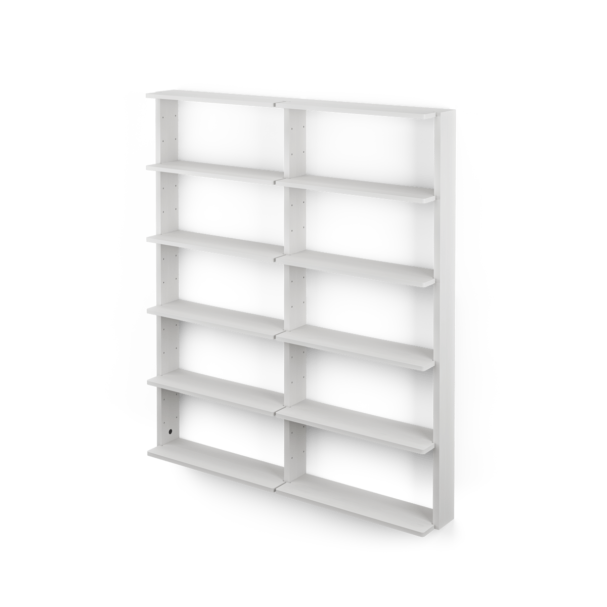 Massproductions Gridlock – T2-A12-0 vegghylle White stained Ash